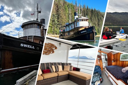 Exploring the Alaskan Wilderness From the Deck of a Luxurious…Tugboat?