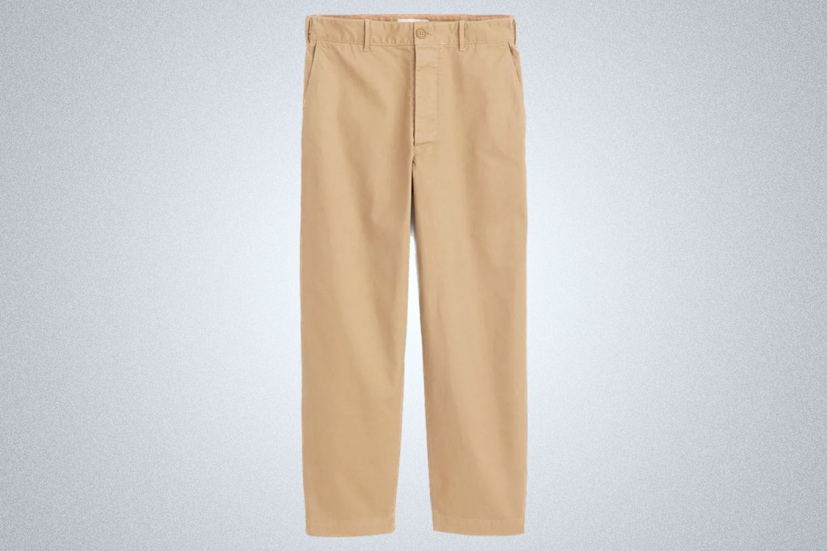 The Weekday Warriors: Alex Mill Flat Front Chino Pant