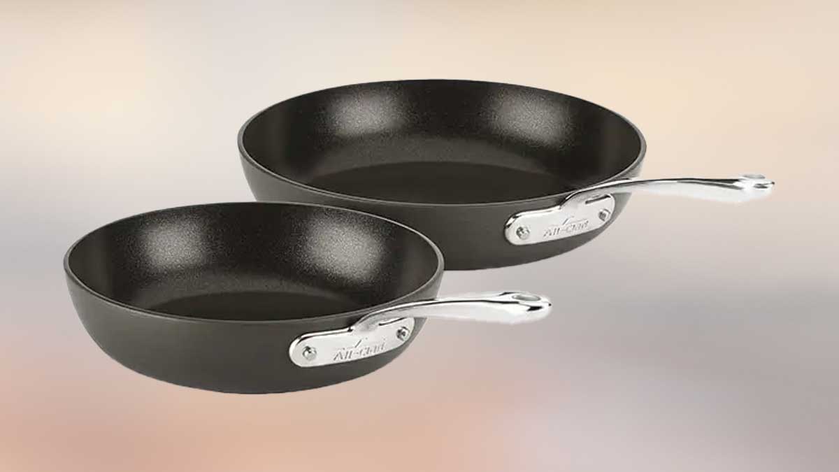 All-Clad 8.5" and 10.5-Inch Fry Pan Set, now on sale