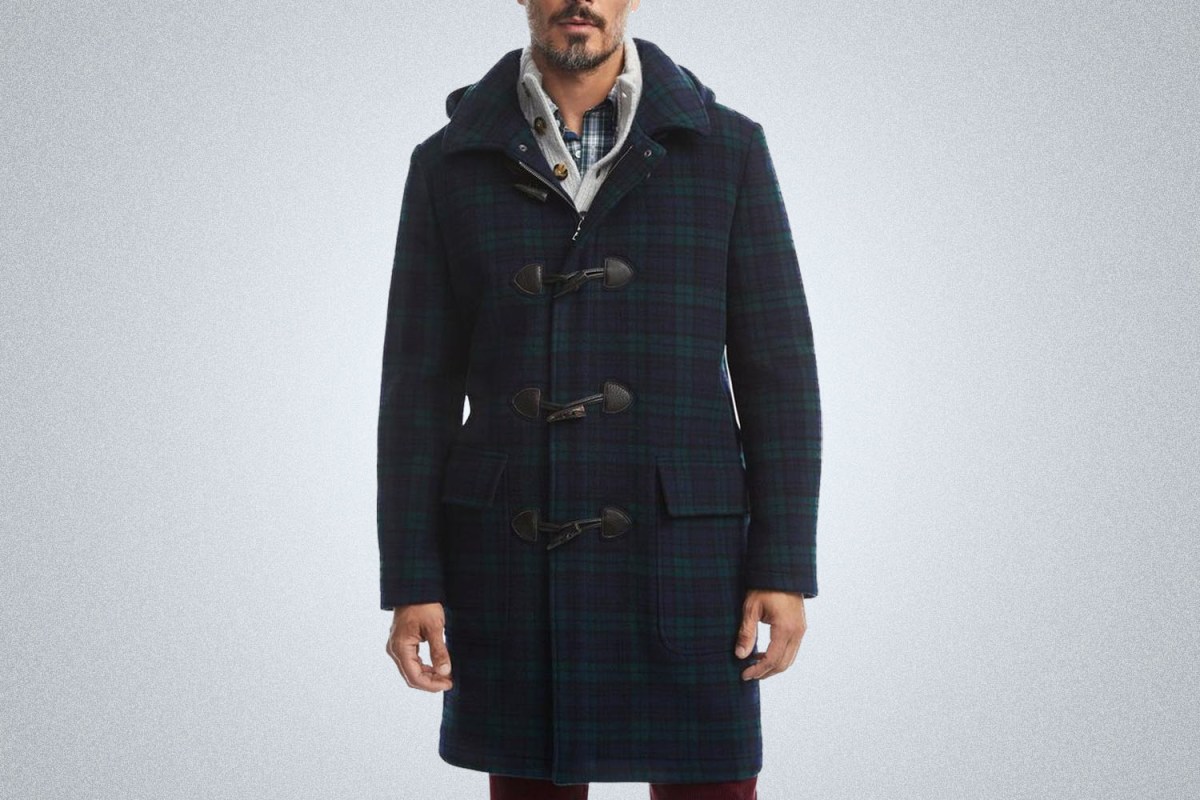 Brooks Brothers Wool Double-Face Duffel Coat