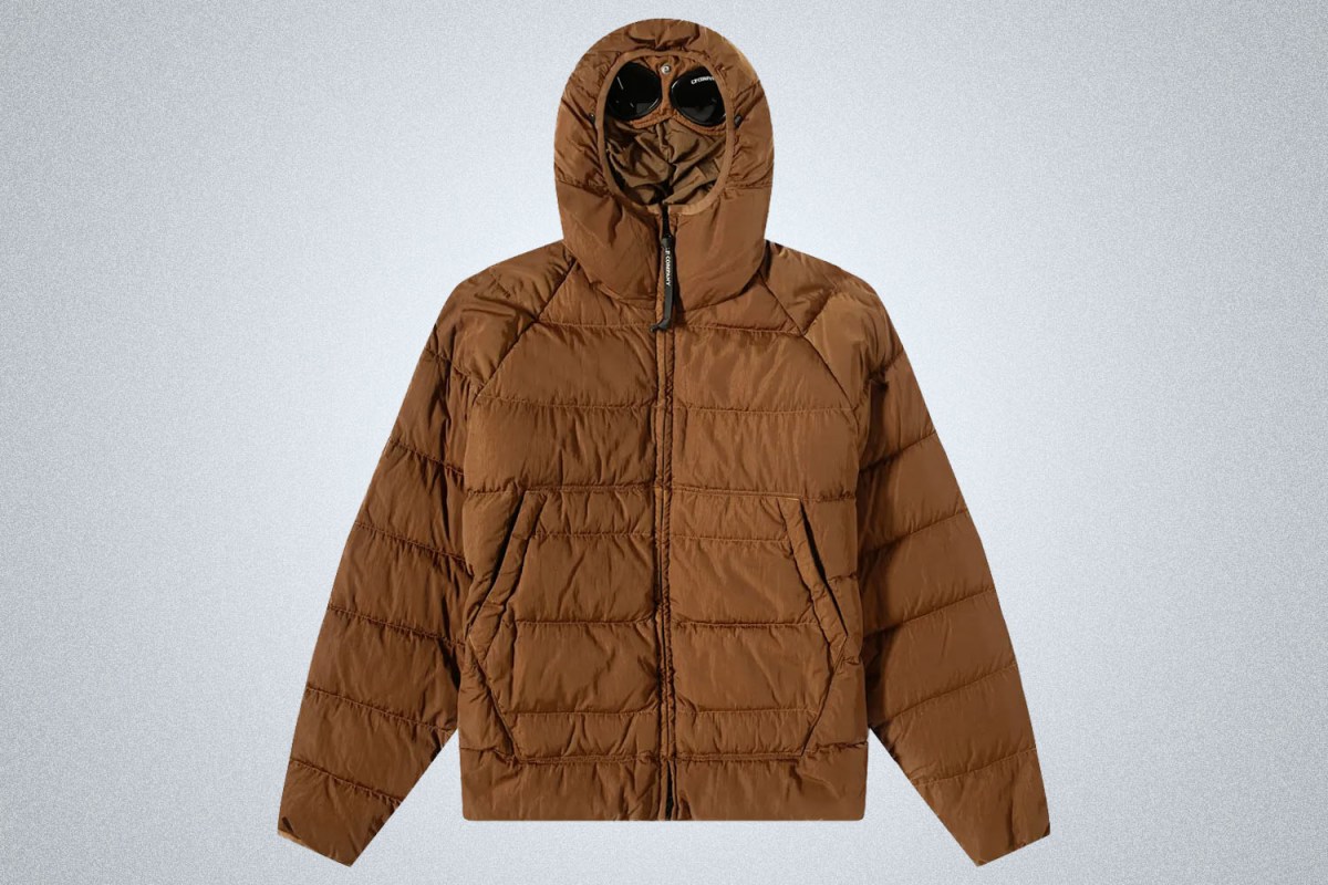 CP Company Chrome-R Hooded Garment Dyed Down Jacket