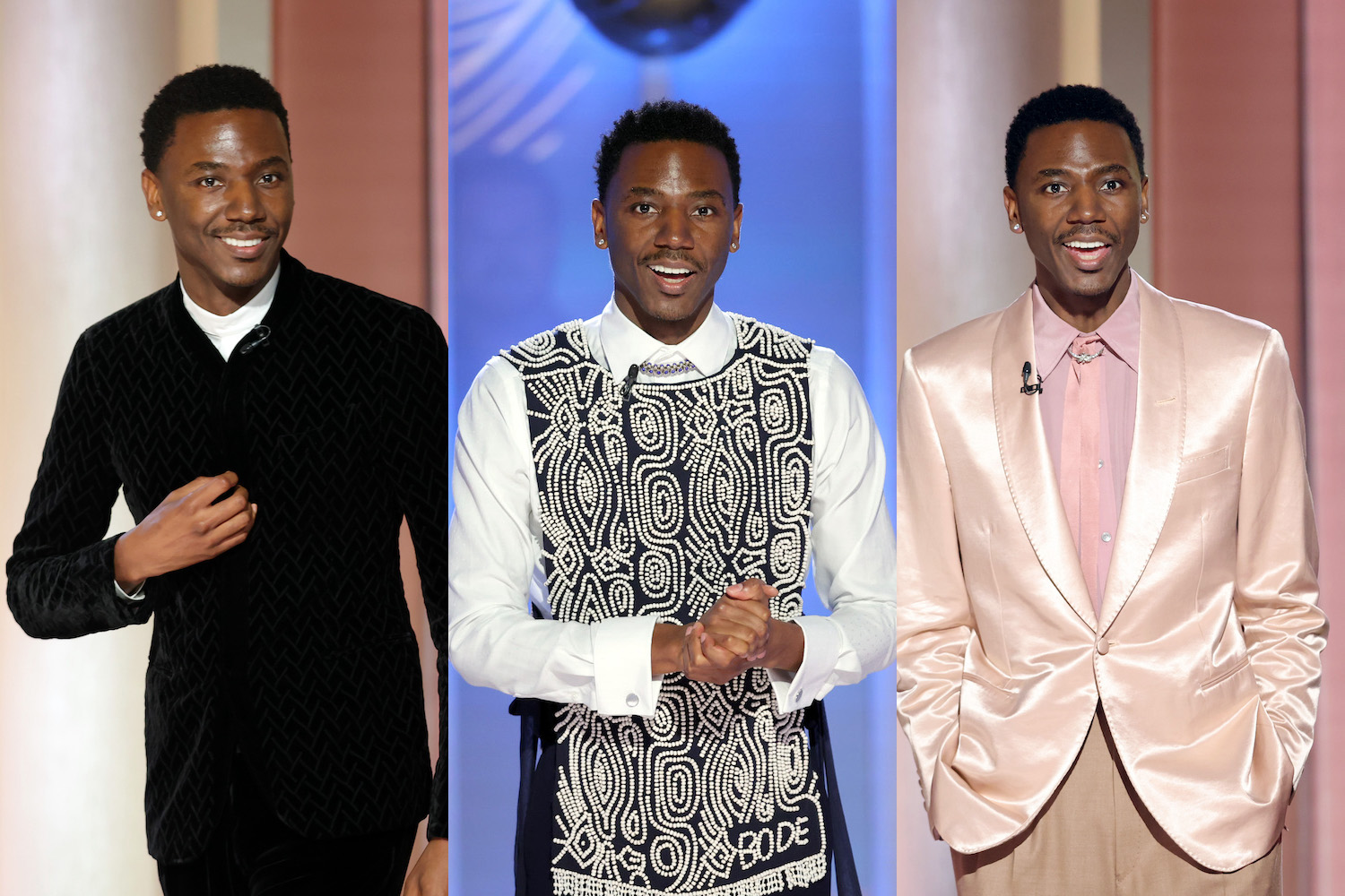 Jerrod Carmichael at the 80th Annual Golden Globes