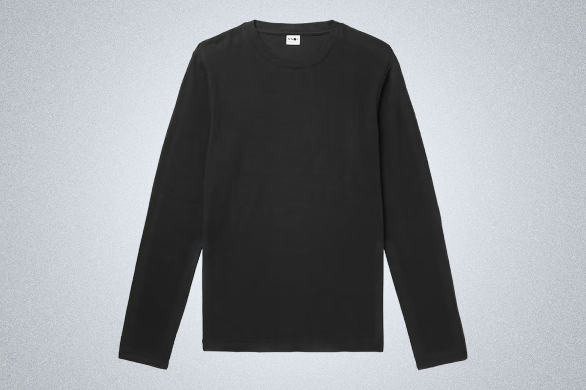 NN07 Clive Waffle-Knit T-Shirt
