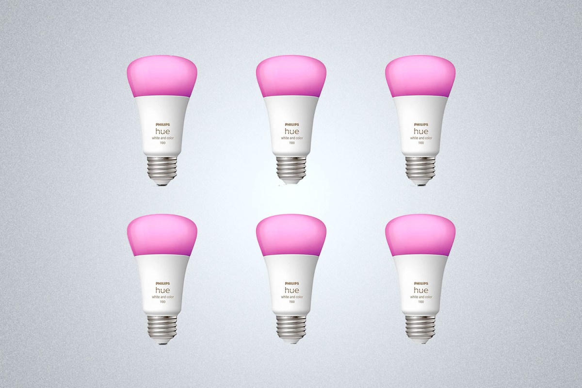 Philips Hue White and Color Ambiance A19 E26 LED Smart Bulb