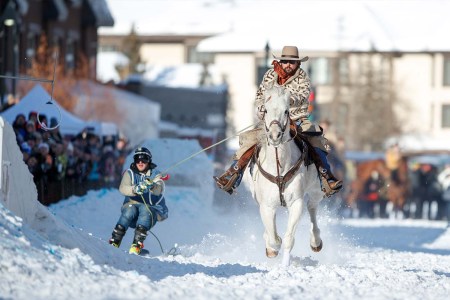 Equestrian Skijoring Is the Extreme Winter Sport You Didn’t Know You Needed