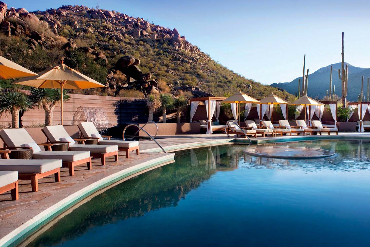 The pool at The Ritz-Carlton, Dove Mountain