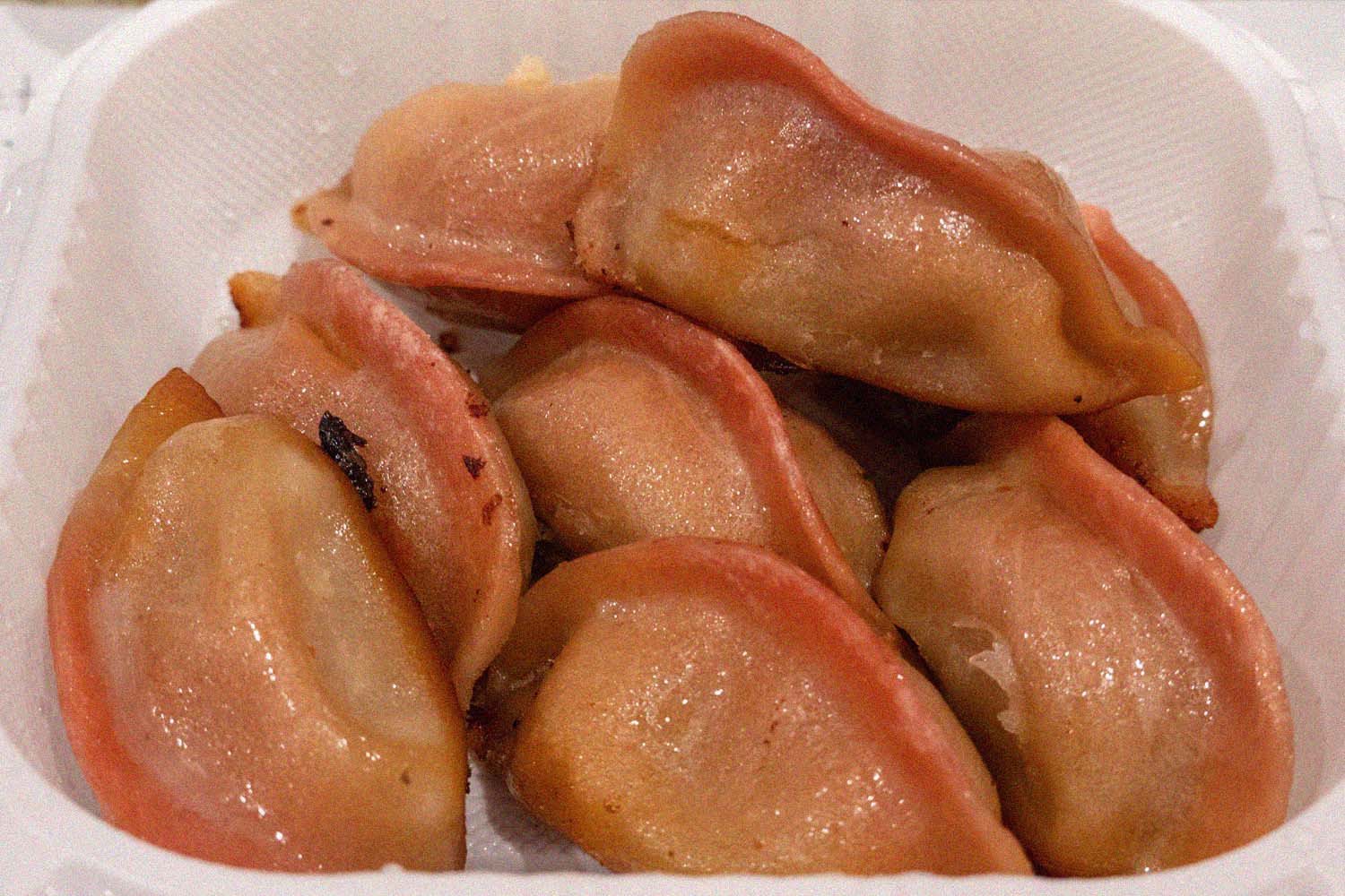 Chicken basil dumplings from Vanessa's