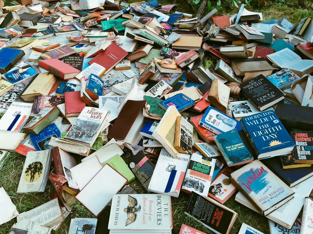 A pile of abandoned books. Today we take a look at the growing movement of people who don't read.