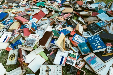 A pile of abandoned books. Today we take a look at the growing movement of people who don't read.