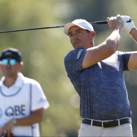 Scott Stallings at the QBE Shootout at Tiburon Golf Club in 2022.