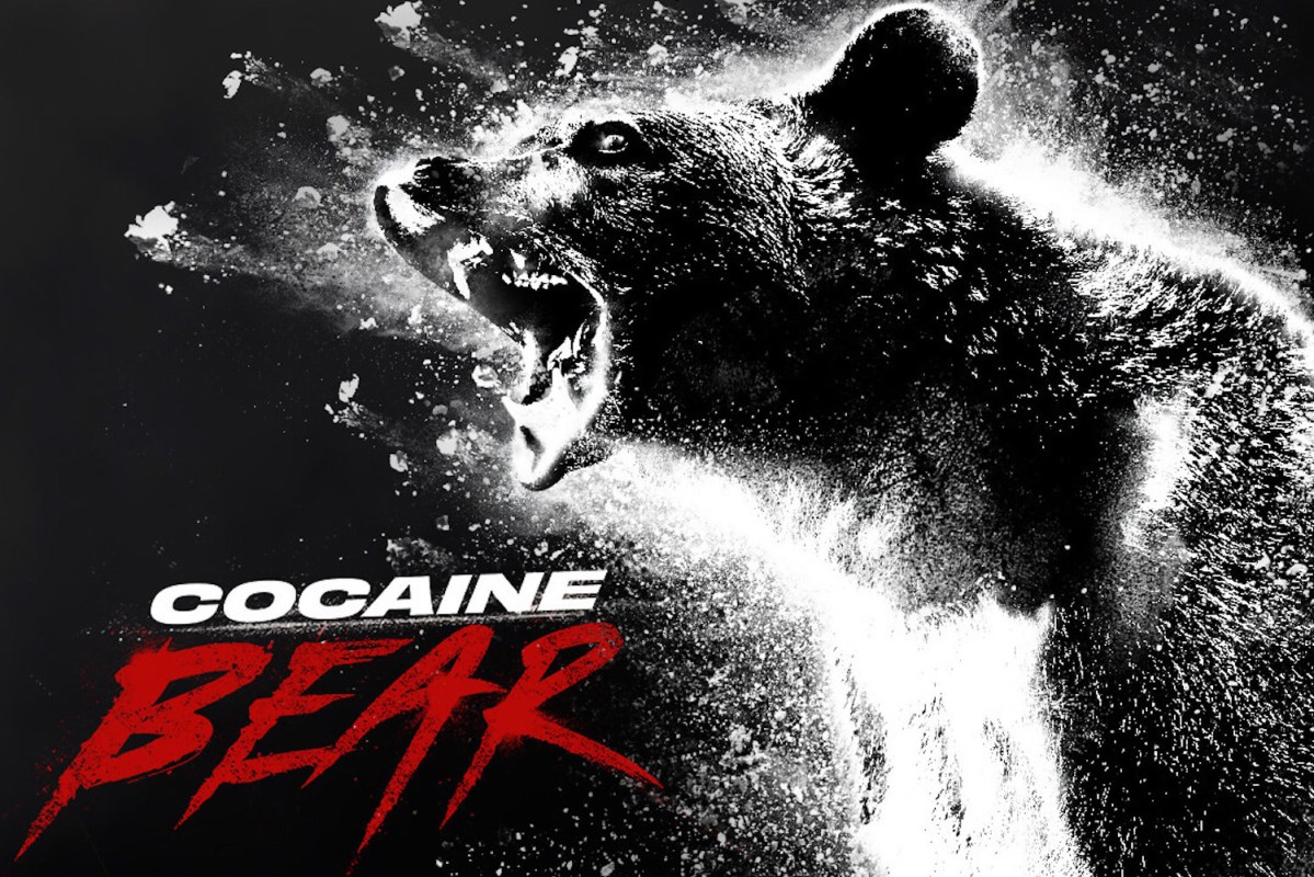 cocaine bear movie poster