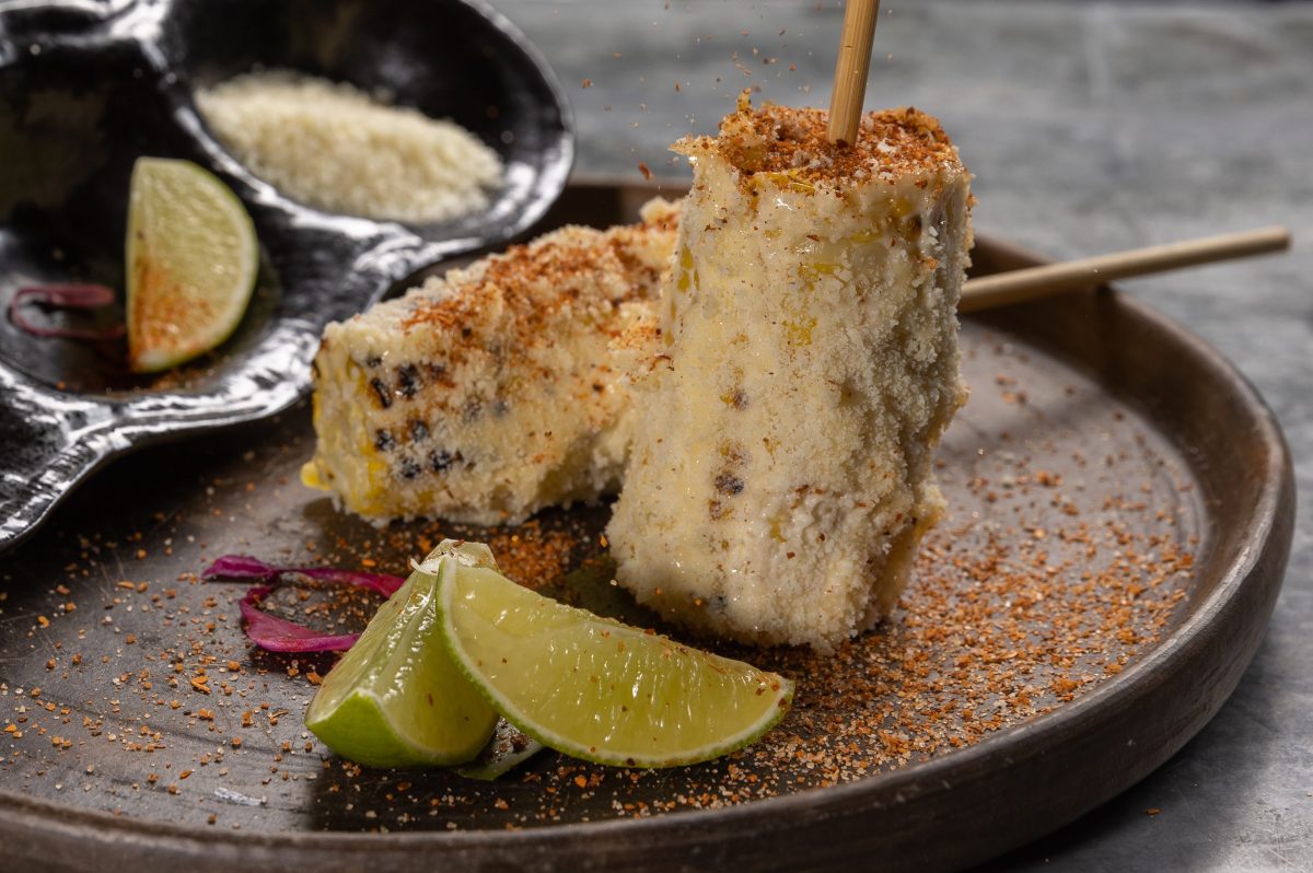 The elote at Casa Tulum in New York City.