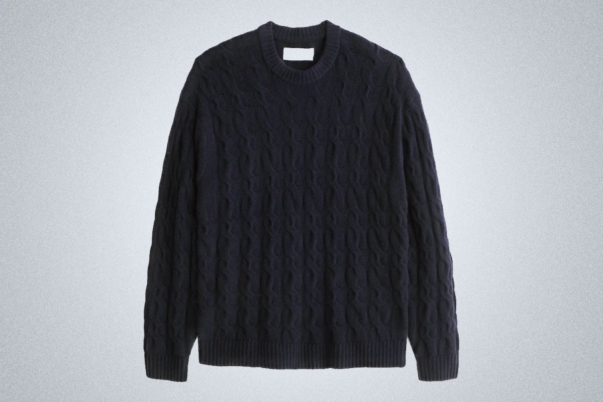 Abercrombie & Fitch Cable Crew Sweater