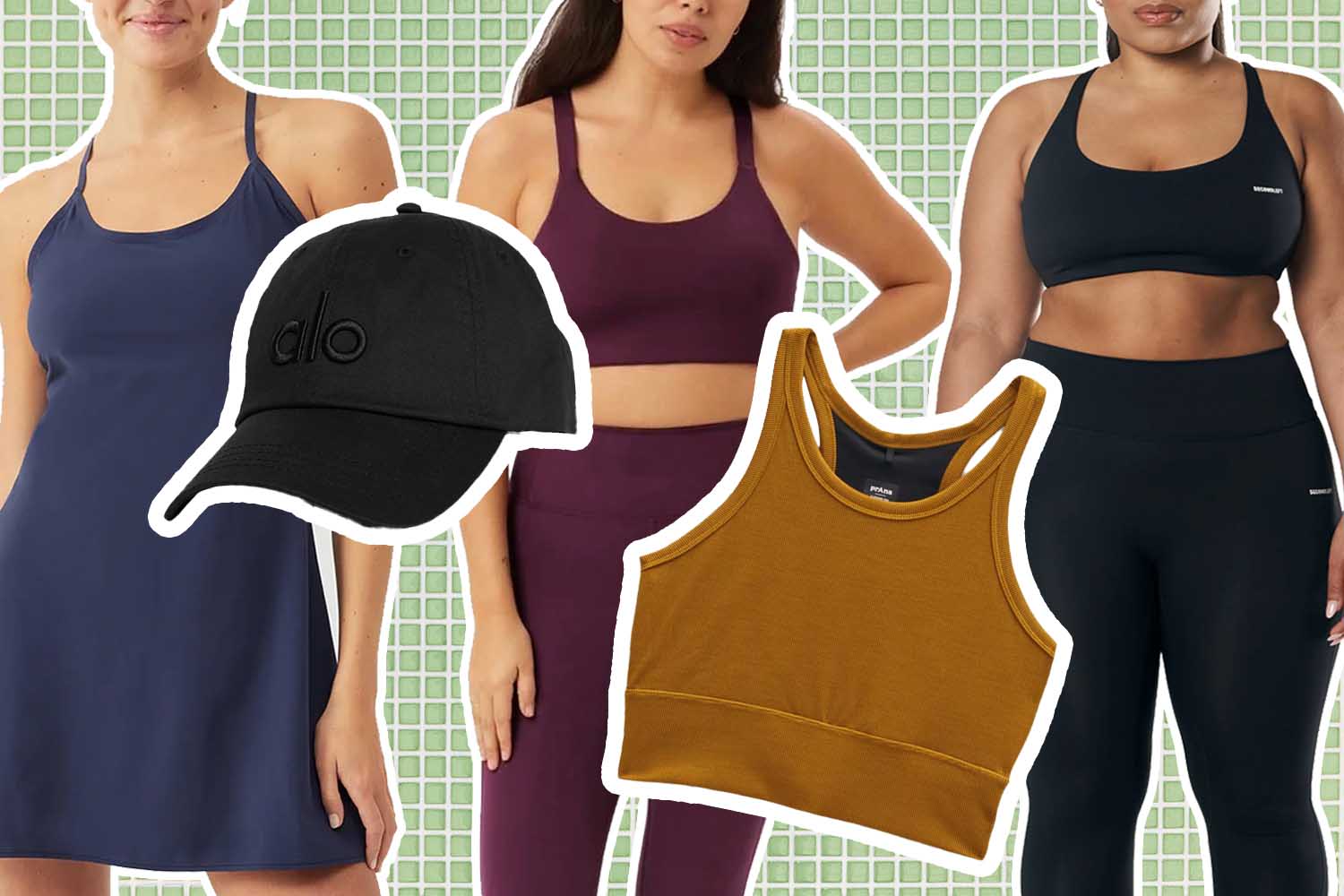 A sampling of the best women's activewear brands, including Wolven, Wilson and Girlfriend Collective.