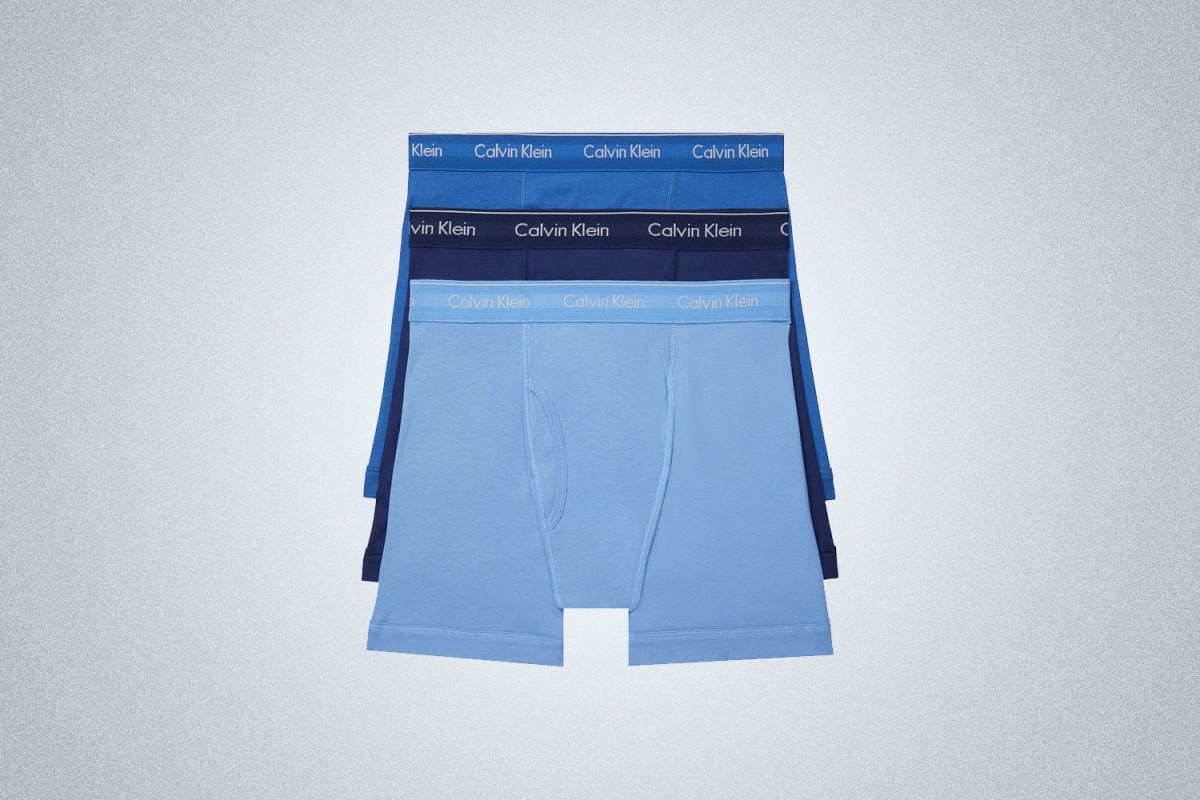 Calvin Klein Classics Cotton Boxer Briefs (3-Pack)