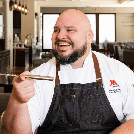 Chef Pablo Aguirre of Marriott Marquis Houston