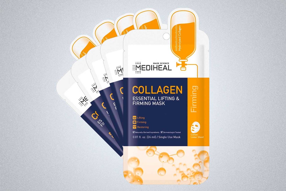 Mediheal Official 5 Pack Collagen Essential Lifting & Firming Mask