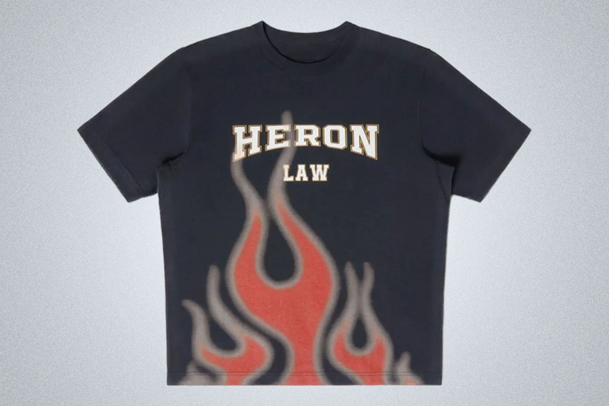 Heron Preston Heron Law Flames S/S Tee