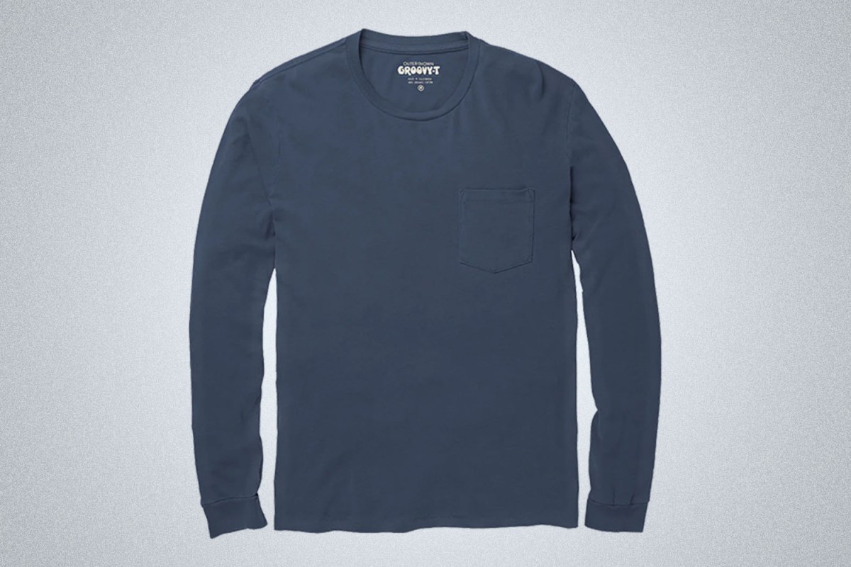 Outerknown Groovy L/S Pocket Tee