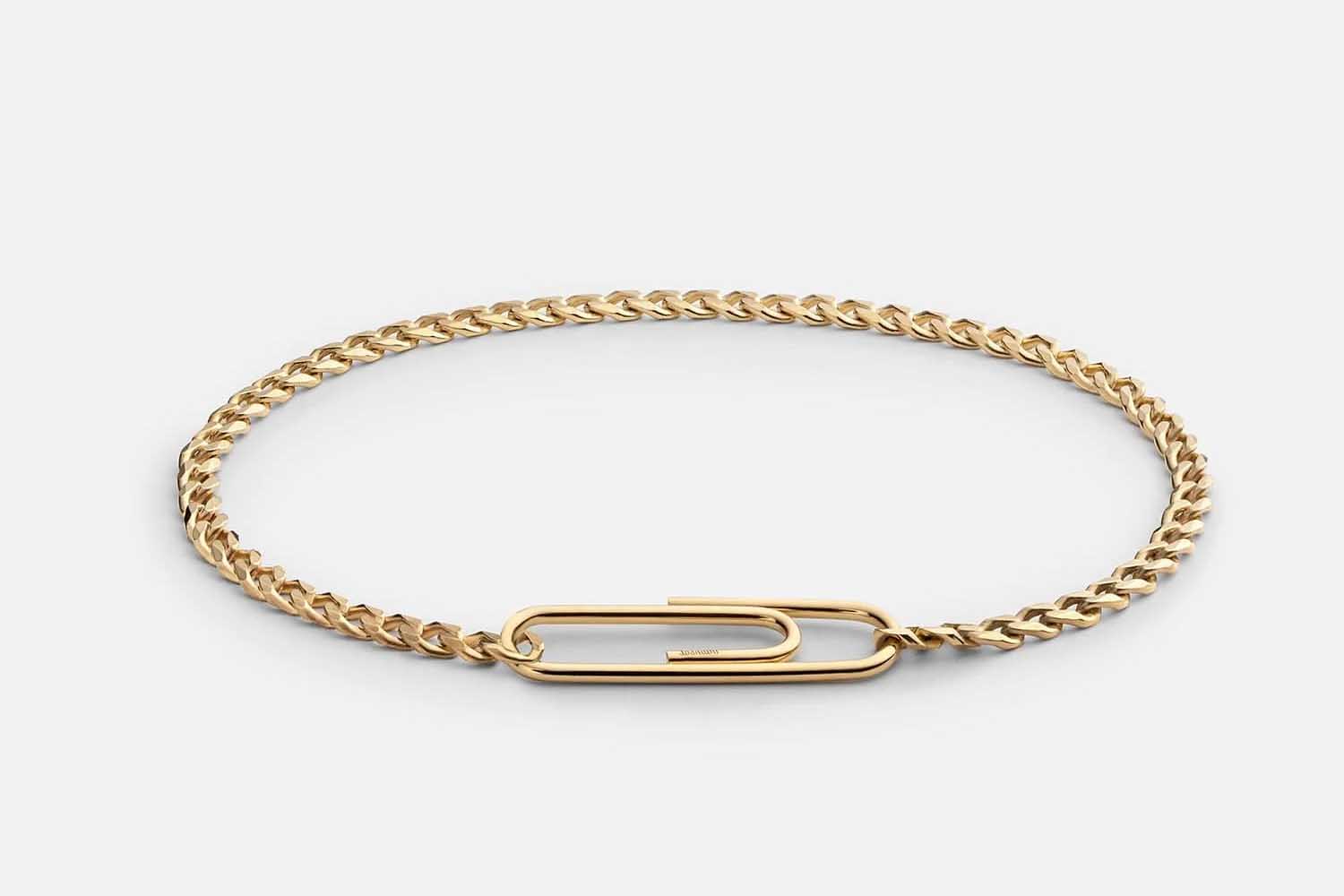 Miansai Volt Link Paper Clip Bracelet