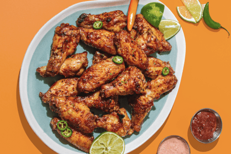 Tom Colicchio's sour cherry BBQ wings.