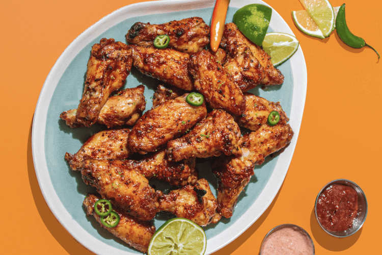 Tom Colicchio's sour cherry BBQ wings.