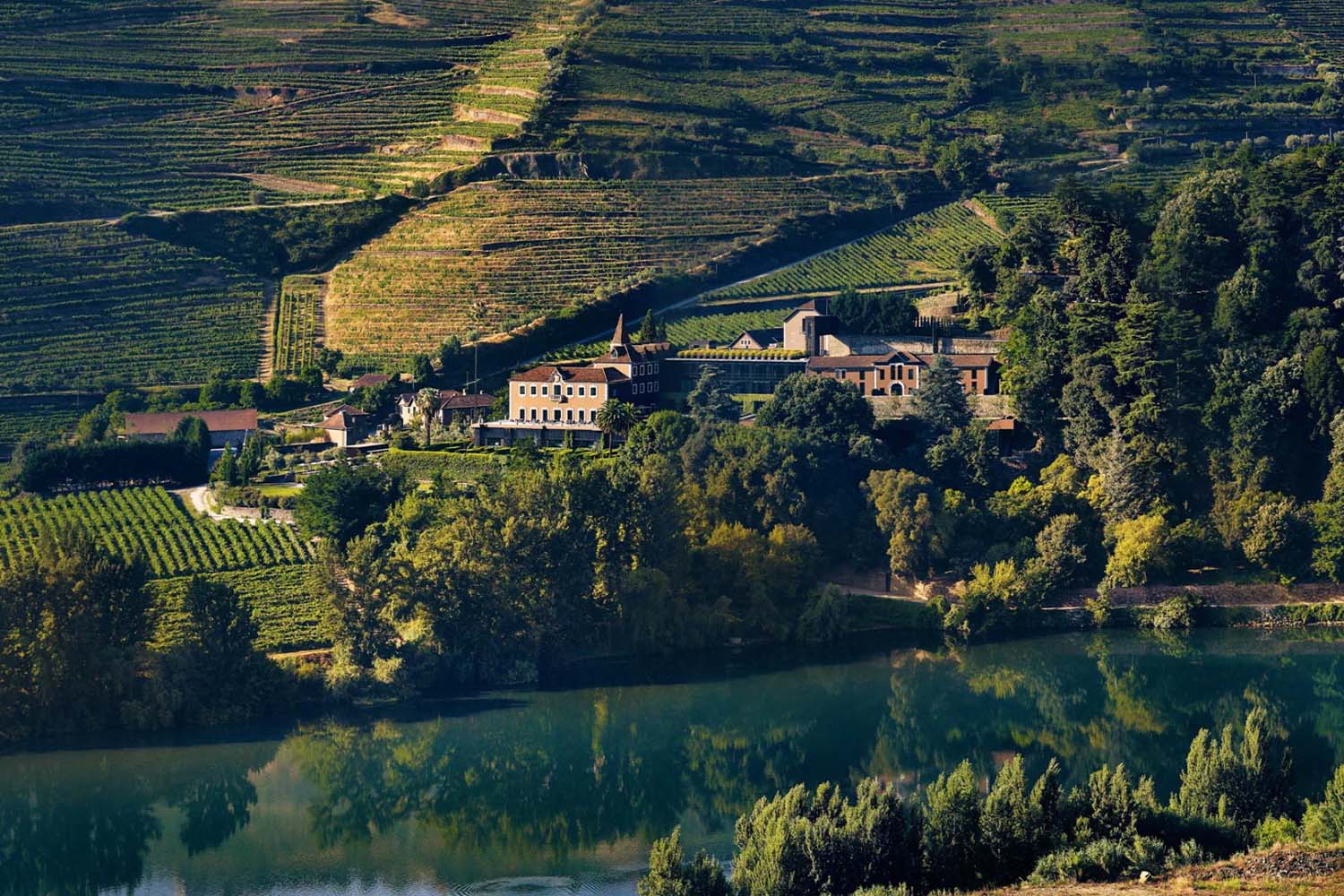 Six Senses Douro Valley from the West Panorama