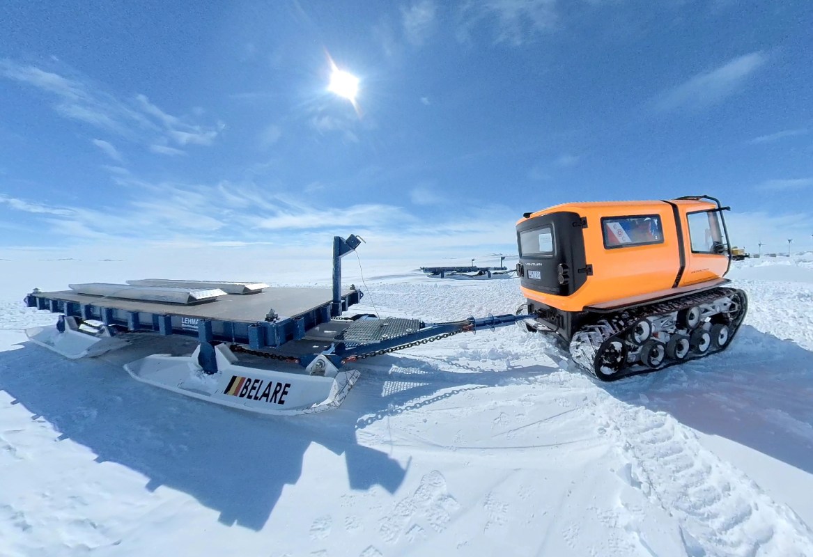 Antarctica rover
