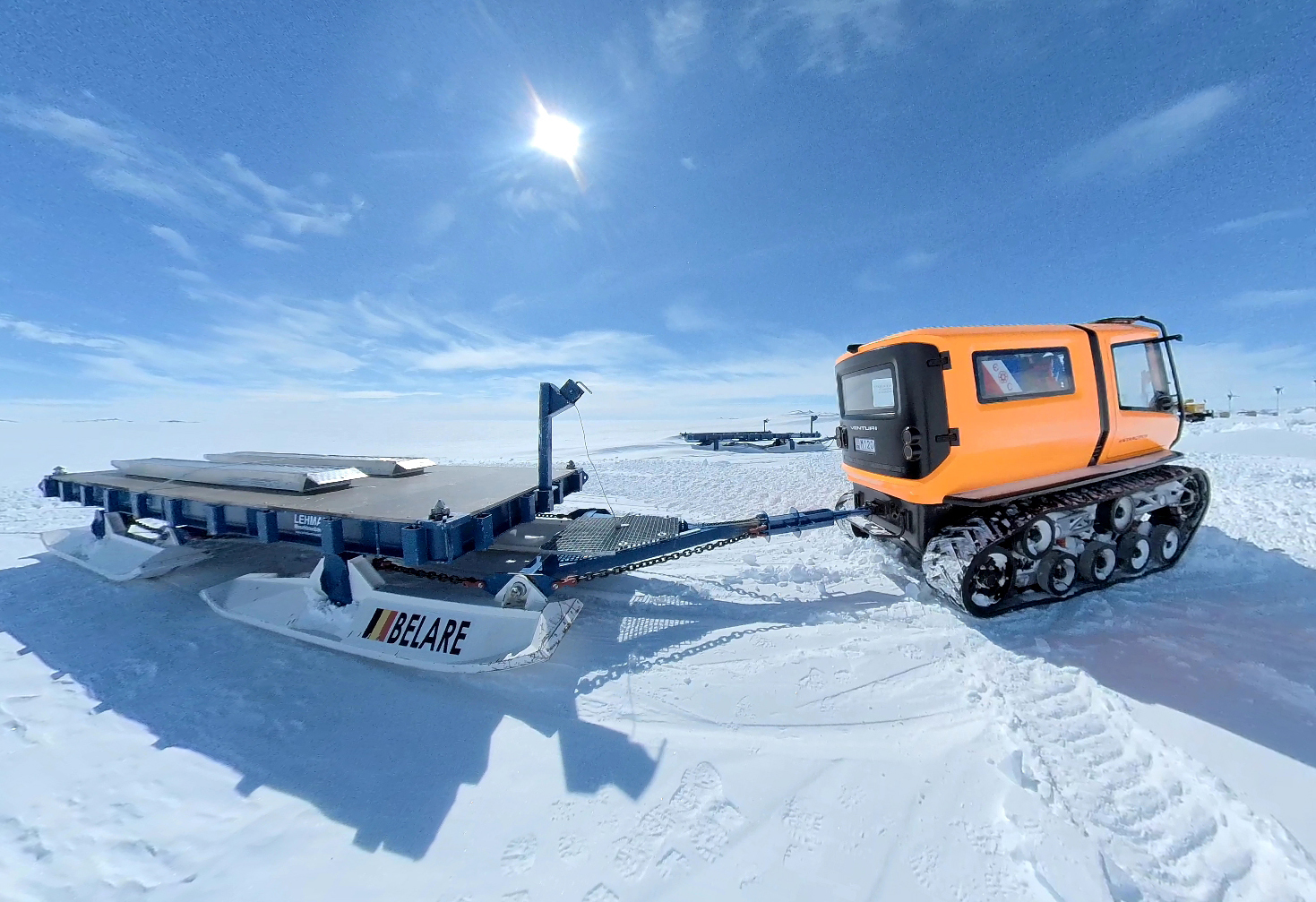 Antarctica rover