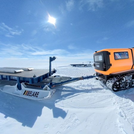 Antarctica rover