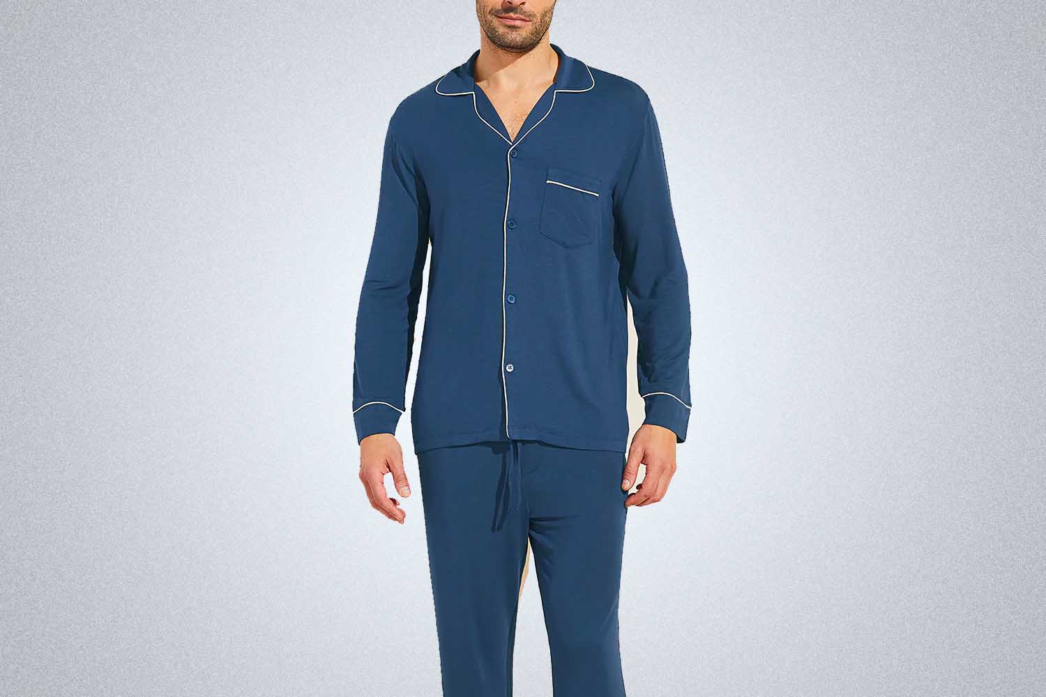 Eberjey William TENCEL Modal Long PJ Set