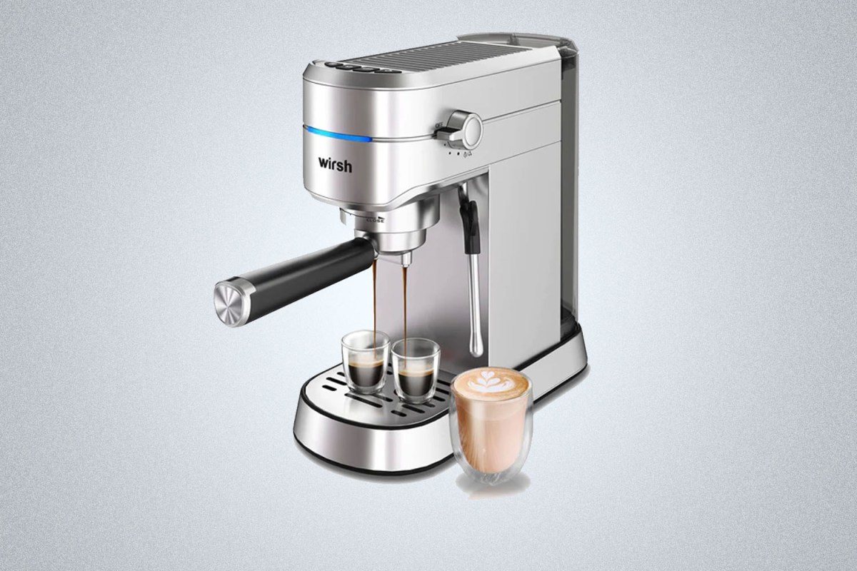 Wirsh 15 Bar Espresso Machine with Commercial Steam Frother