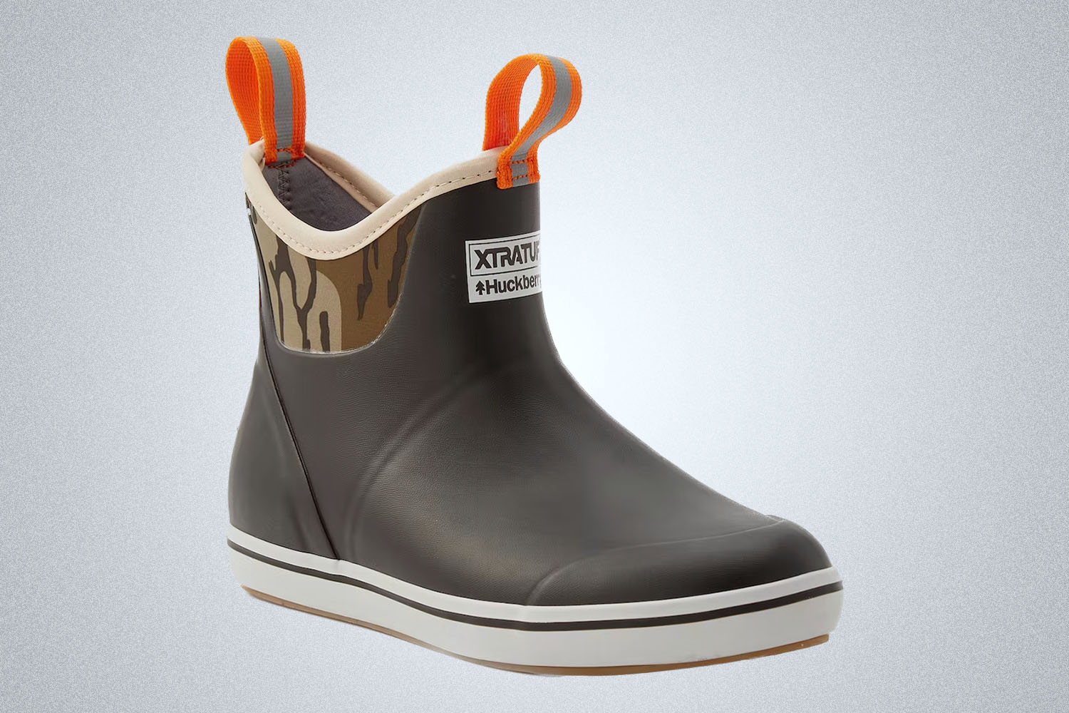 The Best Rain Boot for Virtually Any Guy: Huckberry x Xtratuf Mossy Oak Deck Boot