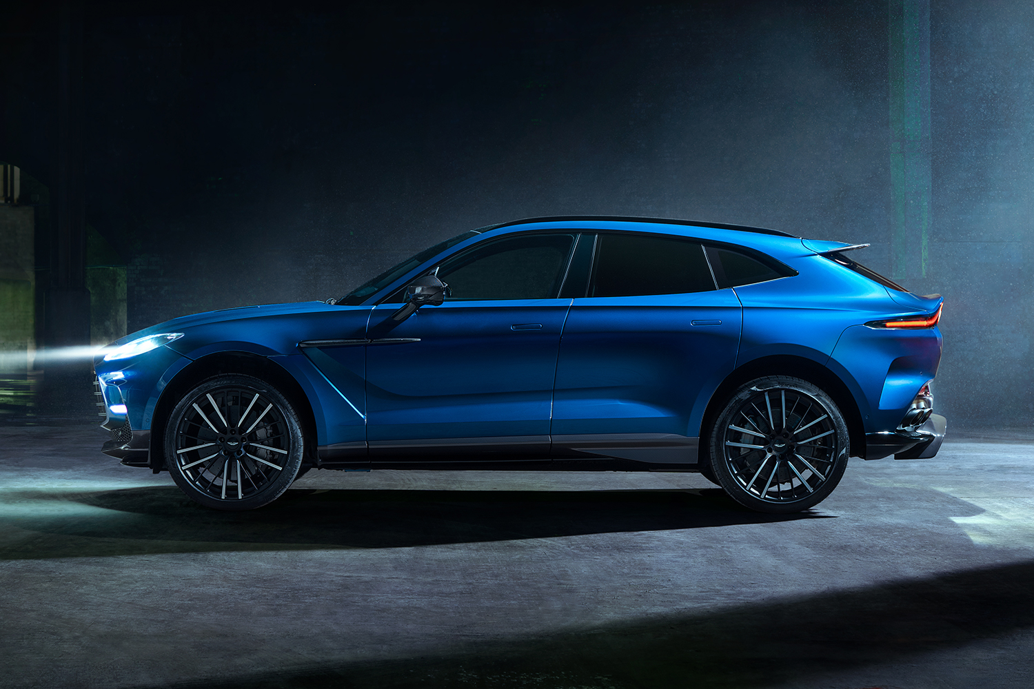 The Aston Martin DBX707 SUV, a high-performance model that we reviewed