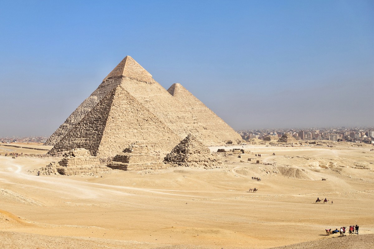 Pyramids High Resolution Nile River Pyramids