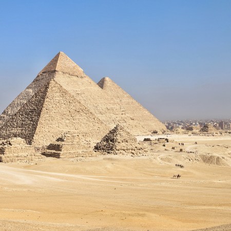 The Giza Pyramids are the first stop on our week-long travel guide to Egypt, which includes time in Cairo and a Nile River cruise