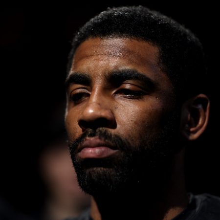 Kyrie Irving is booed against the Boston Celtics at TD Garden.