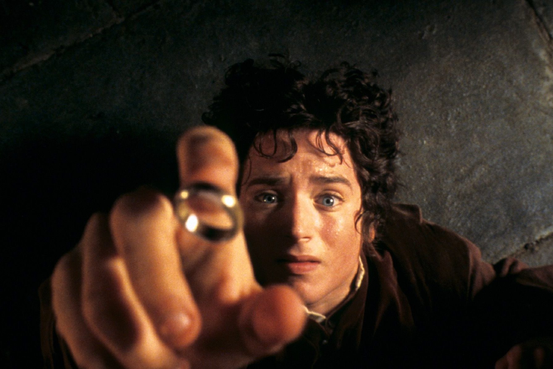 Elijah Wood in "The Lord of the Rings"