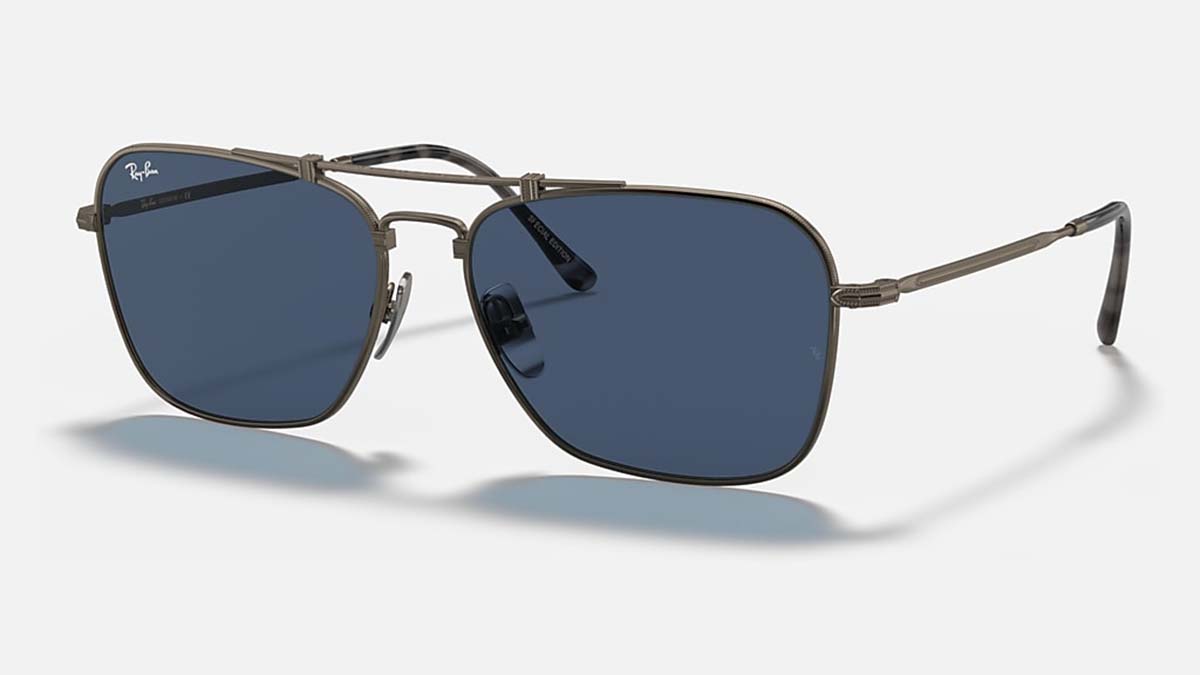 Ray-Ban Caravan titanium sunglasses