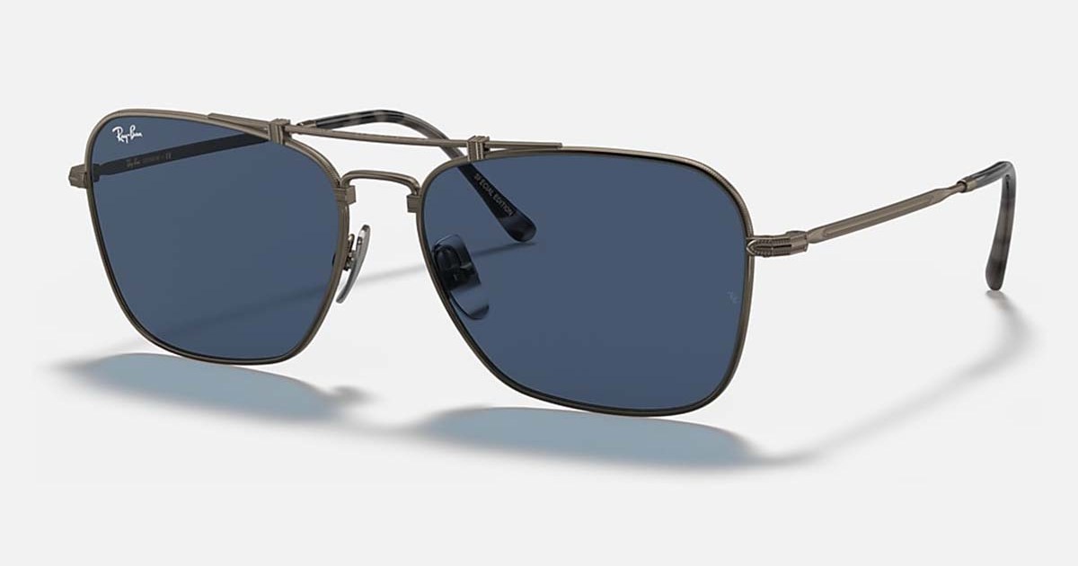 Ray-Ban Caravan titanium sunglasses