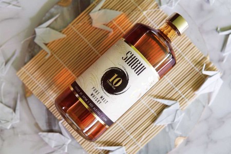 A bottle of Shibui Pure Malt 10 Years old