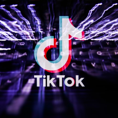 A conceptual graphic featuring the TikTok logo in the middle.