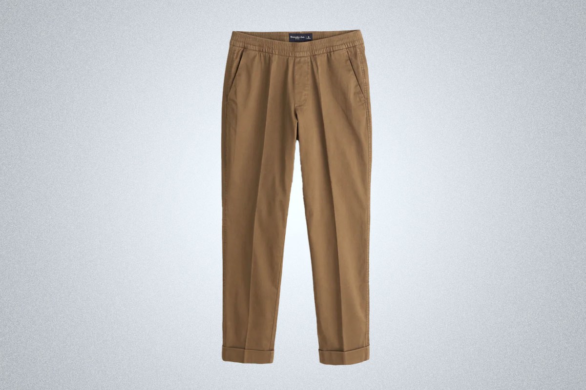 Abercrombie & Fitch Cotton-Blend Pull-On Pant