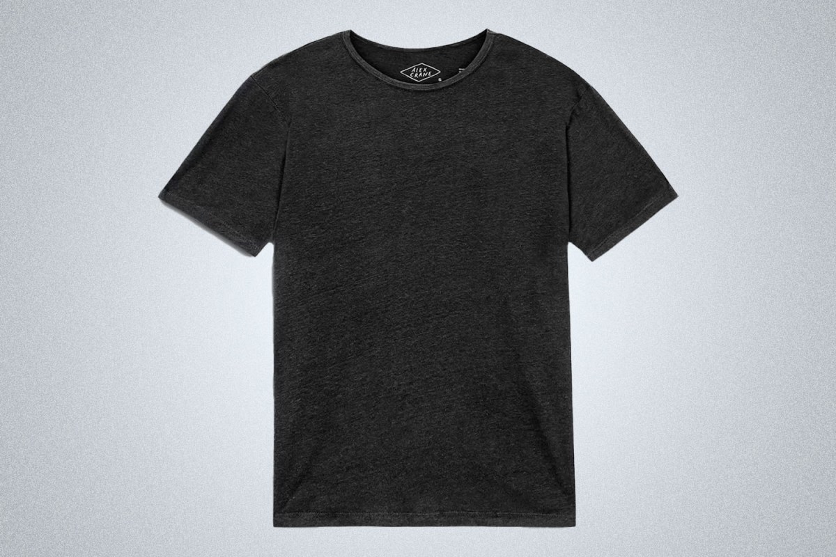 The Best Linen T-Shirt: Alex Crane The Sun Linen Tee