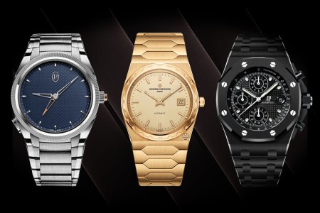 The Best luxury sports watches on a black background