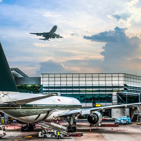 Singapore Changi Airport, which was just voted number one airport in the world by Skytrax