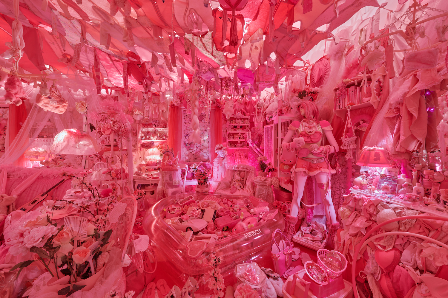 pink bedroom museum of sex