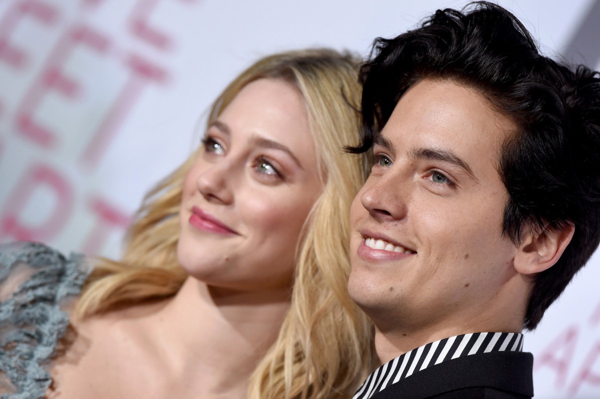 Lili Reinhart and Cole Sprouse attend the premiere of Lionsgate's 'Five Feet Apart'