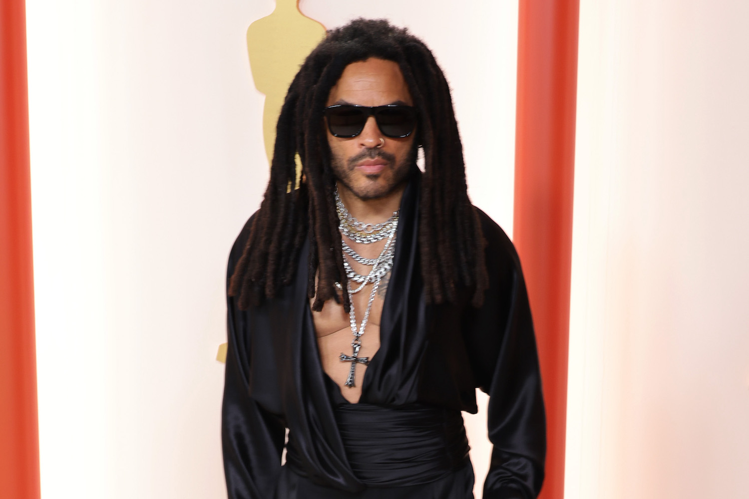 a photo of Lenny Kravitz at the 95th Academy Awards