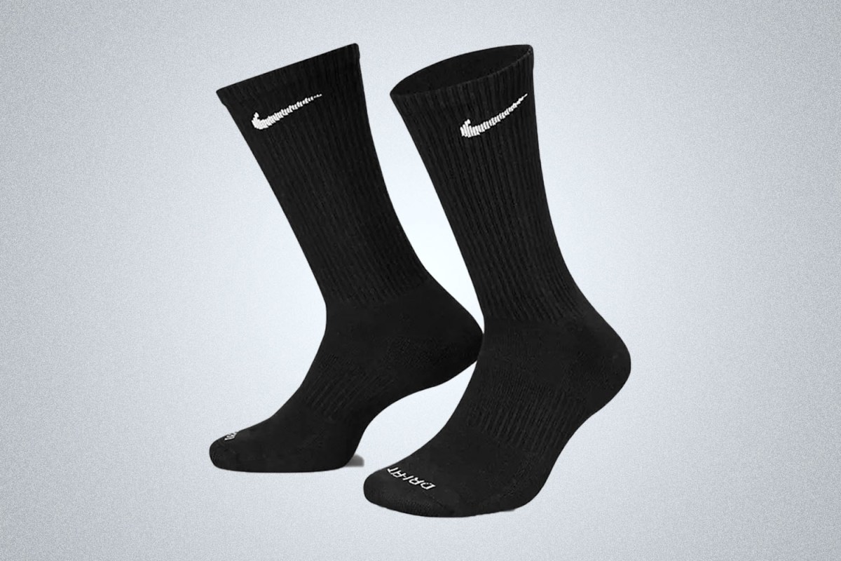 The All-In-One Option: Nike Everyday Plus Cushioned Training Crew Socks (6-Pack)